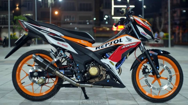 Sonic 150 phiên bản repsol được dọn kiểng đẹp không chỗ chê