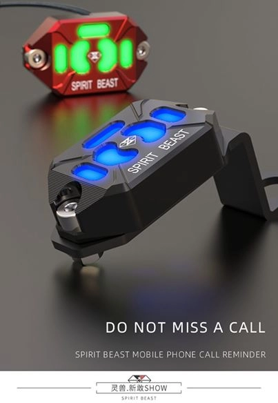 Spirit beast caller prompt thiết bị thông báo cuộc gọi cho xe máy