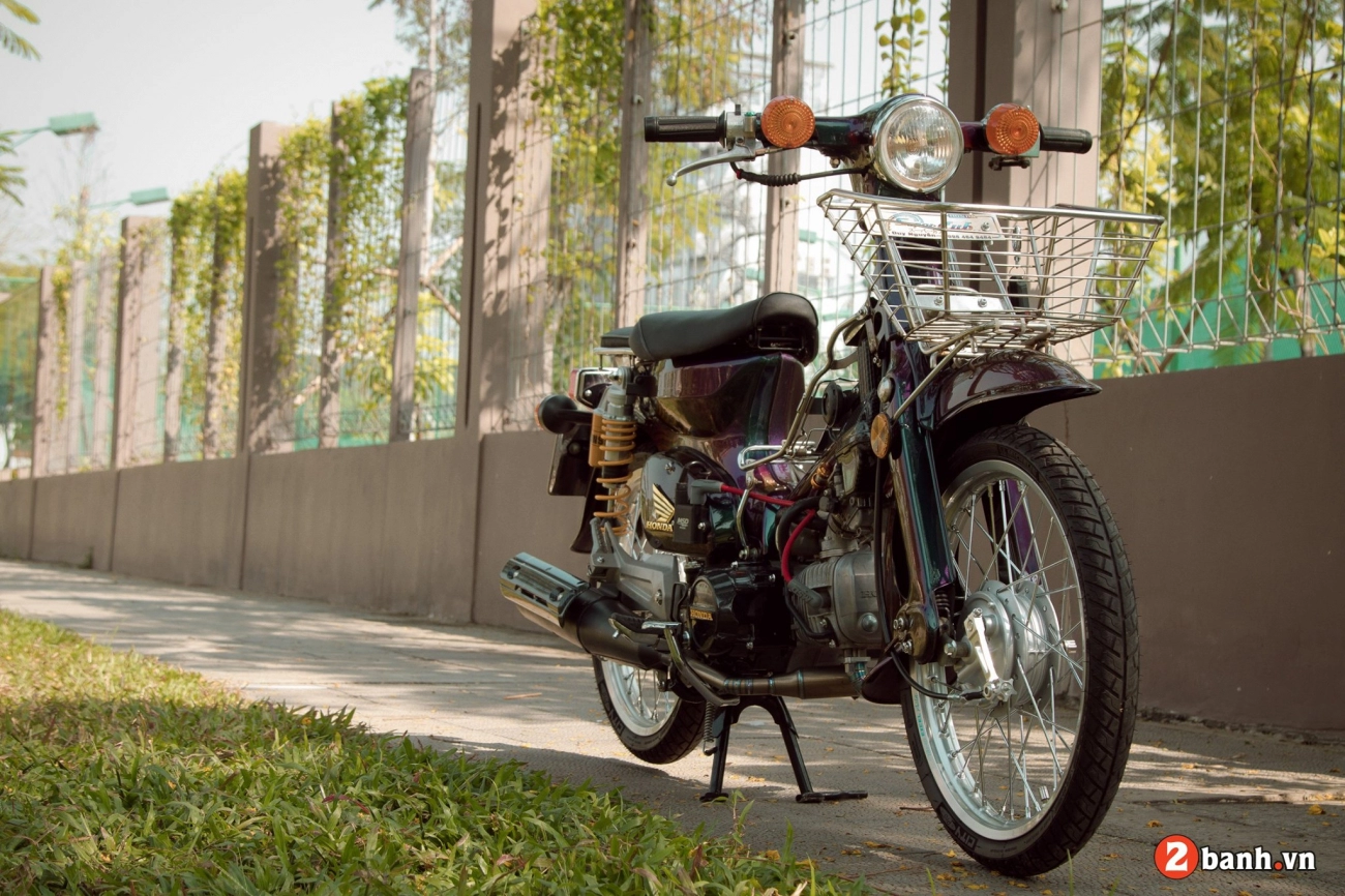 Super cub độ mang nét đẹp vi diệu với bảng điều khiển siêu đỉnh