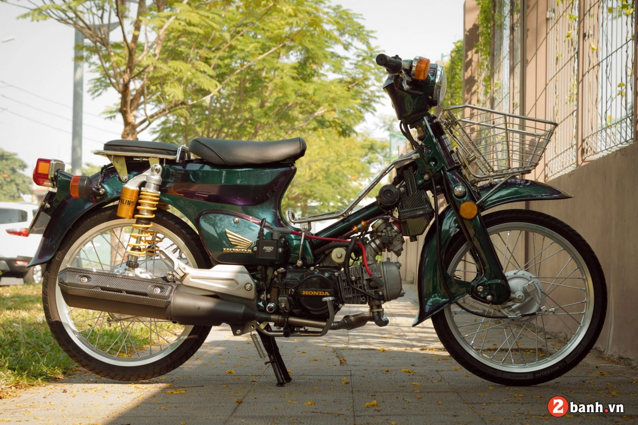 Super cub độ mang nét đẹp vi diệu với bảng điều khiển siêu đỉnh