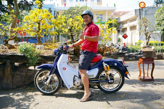 Super cub đô option đô chơi hơn 200 triêu đông cua biker long khanh