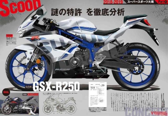 Suzuki gsx-r250 mới lần đầu ra mắt tại tokyo vào cuối năm nay sẵn sàng thách thức đối thủ