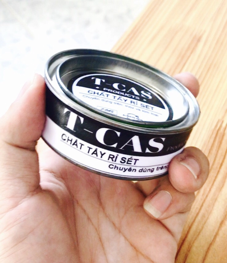 T-cas chất tẩy rỉ sét và đánh bóng inox - kim loại cực kỳ hiệu quảlà cách tẩy rỉ sét đơn giản nhất