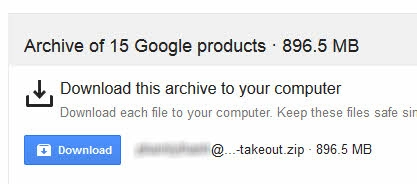 Tải dữ liệu từ gmail google youtube về ổ cứng