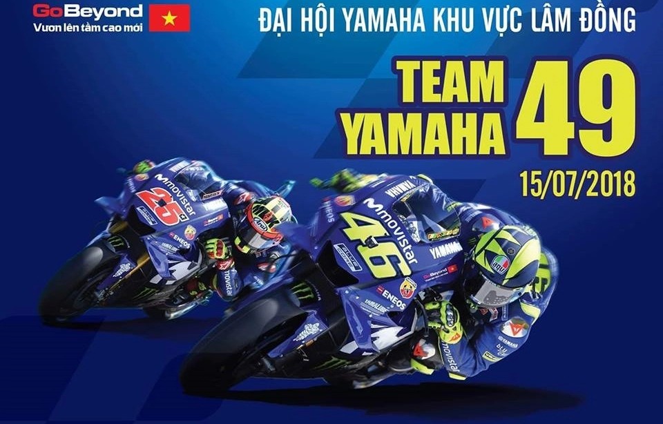 Team yamaha 49 - đại hội yamaha khu vực lâm đồng