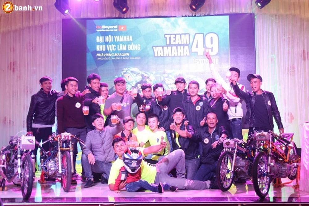 Team yamaha 49 - đại hội yamaha khu vực lâm đồng