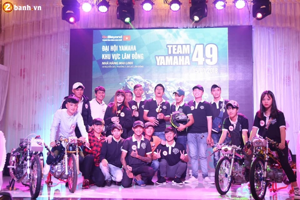 Team yamaha 49 - đại hội yamaha khu vực lâm đồng