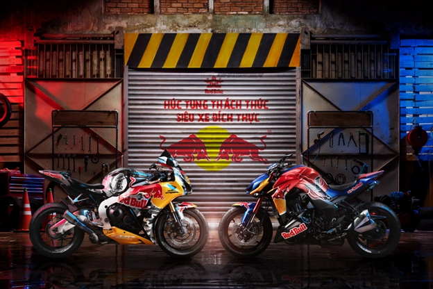 Tem xe nhà vô địch red bull nóng hừng hực trong giới biker việt nam