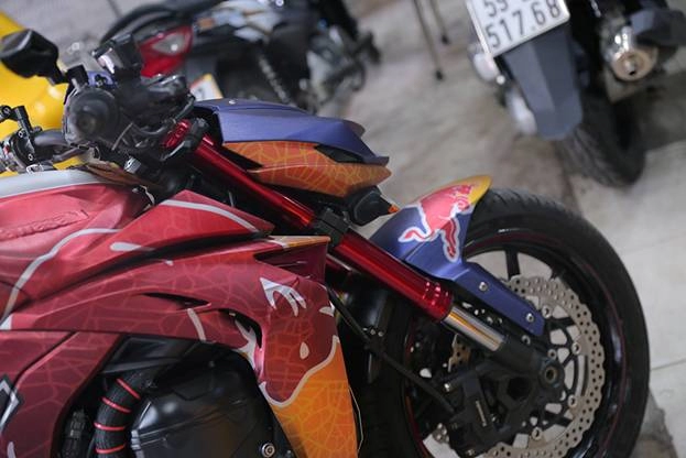 Tem xe nhà vô địch red bull nóng hừng hực trong giới biker việt nam