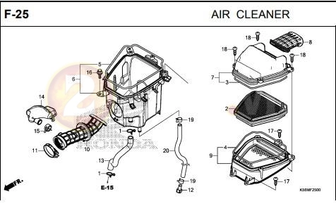 Thêm 1 ý tượng độ lọc gió độc cho winner 150 của biker nước bạn