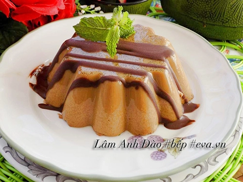 Thơm ngon mát lịm với panna cotta vị cà phê ai cũng mê