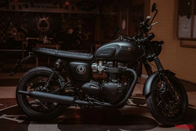 Triumph giới thiệu với 3 mẫu xe giới hạn đặc biệt t120 ace t120 diamond edition thruxton tfc