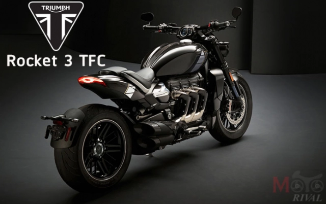 Triumph rocket 3tfc 2019 trang bị động cơ 3 xi-lanh 2500cc với giá bán hơn 800 triệu vnd