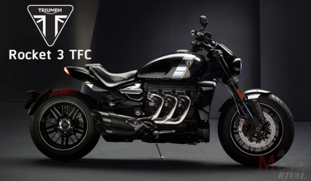 Triumph rocket 3tfc 2019 trang bị động cơ 3 xi-lanh 2500cc với giá bán hơn 800 triệu vnd