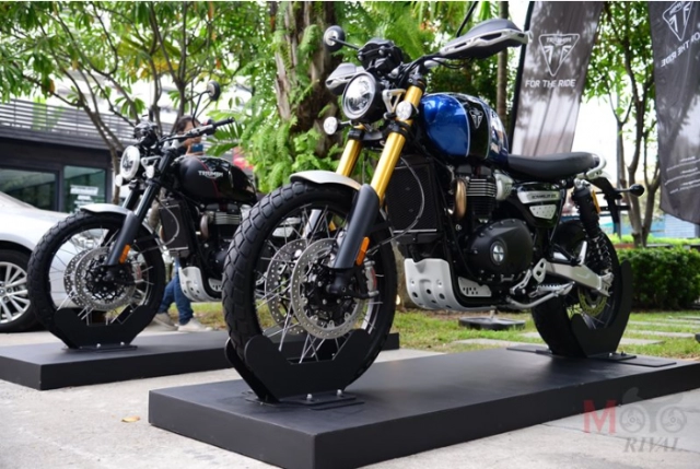 Triumph scrambler 1200 xcxe trình làng tại thái lan với giá lên tới 463 triệu vnd