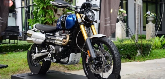 Triumph scrambler 1200 xcxe trình làng tại thái lan với giá lên tới 463 triệu vnd