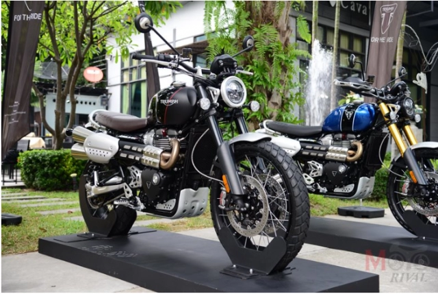 Triumph scrambler 1200 xcxe trình làng tại thái lan với giá lên tới 463 triệu vnd