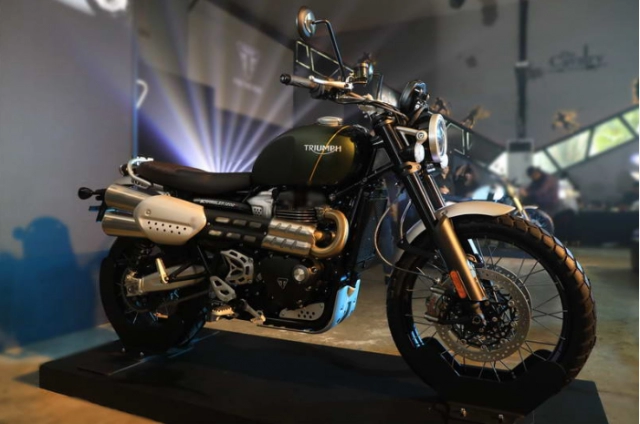 Triumph scrambler 1200 xcxe trình làng tại thái lan với giá lên tới 463 triệu vnd