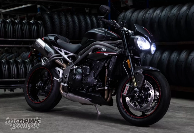 Triumph speed triple 1200 rs 2021 mới chính thức ra mắt