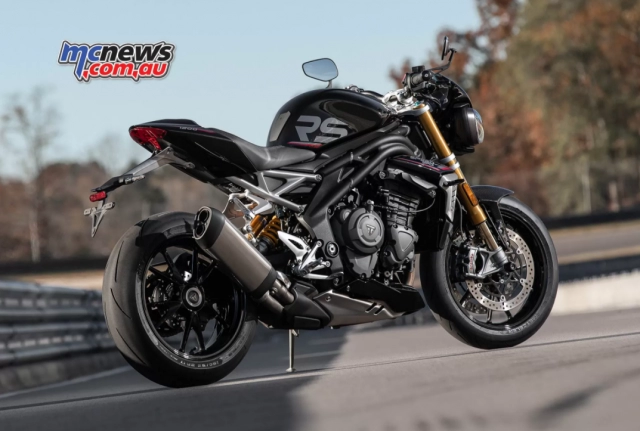 Triumph speed triple 1200 rs 2021 mới chính thức ra mắt