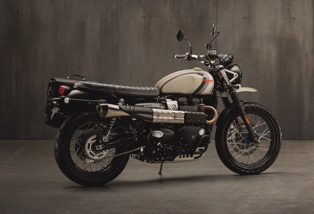 Triumph street scrambler 2019 được tiết lộ tại sự kiện intermot