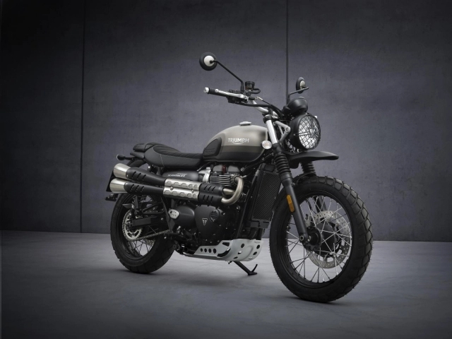 Triumph street scrambler sandstorm giới hạn được nhập 25 chiếc tại ấn độ