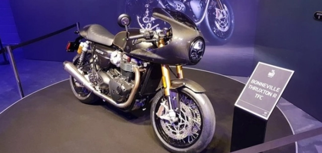 Triumph thruxton 1200r - phiên bản giới hạn tfc limited edition sẽ ra mắt vào tháng 12019