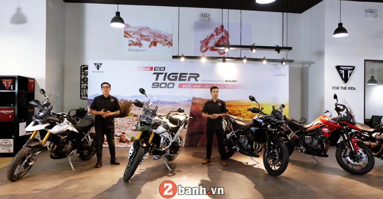 Triumph tiger 900 ra mắt tại việt nam có giá từ 369 triệu đồng