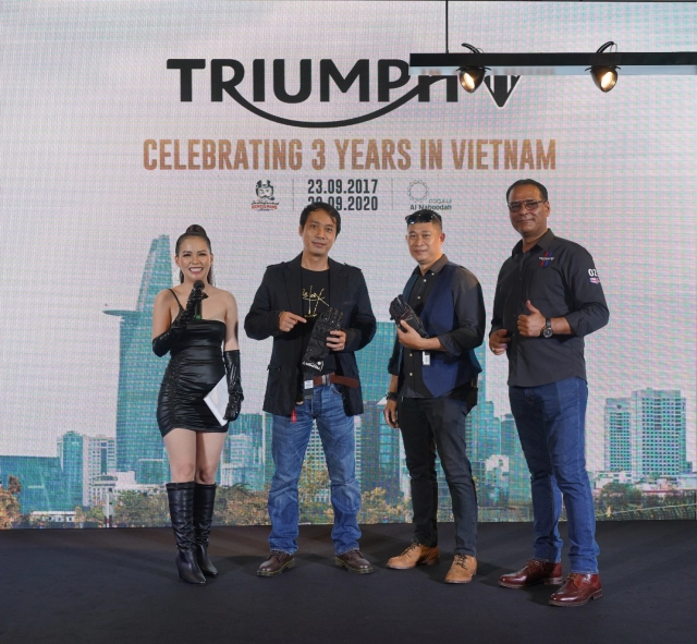 Triumph vietnam kỷ niệm 3 năm cùng ngày hội của những quý ông