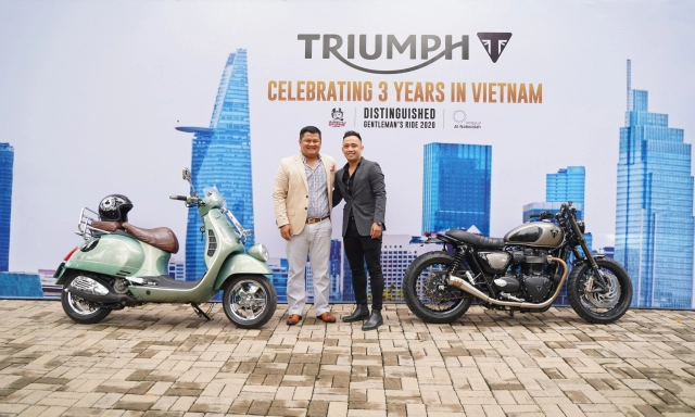 Triumph vietnam kỷ niệm 3 năm cùng ngày hội của những quý ông