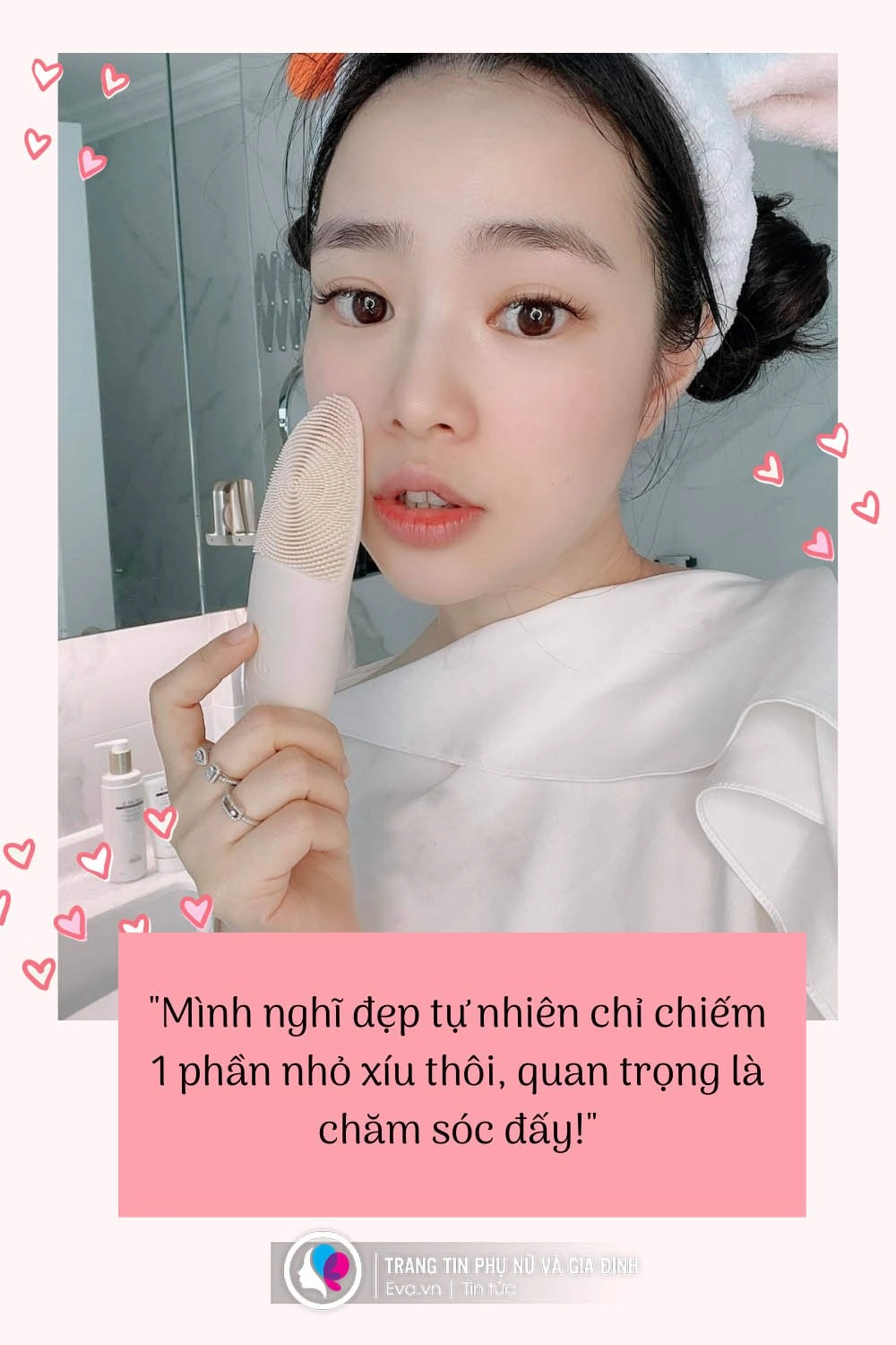 U35 3 con mặt như học sinh nghiện skincare đến mức đi đẻ cũng không quên đồ dưỡng da