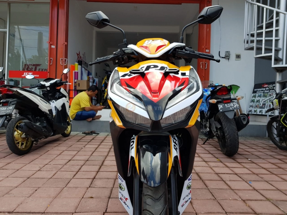 Vario 150 2018 bất ngờ xuất hiện phiên bản repsol cực kỳ đẹp