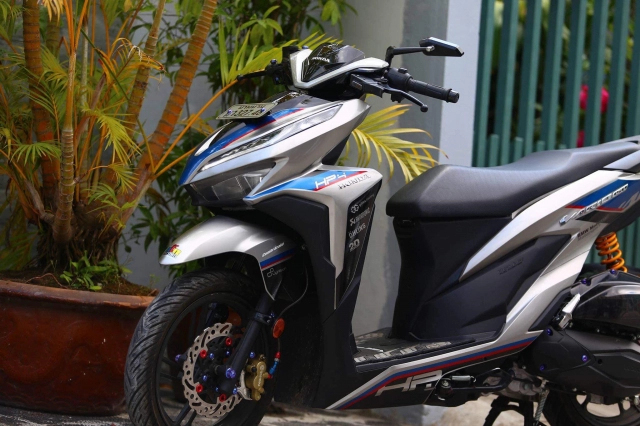 Vario 150 độ giản đơn mang vẻ đẹp ma mị của biker cần thơ