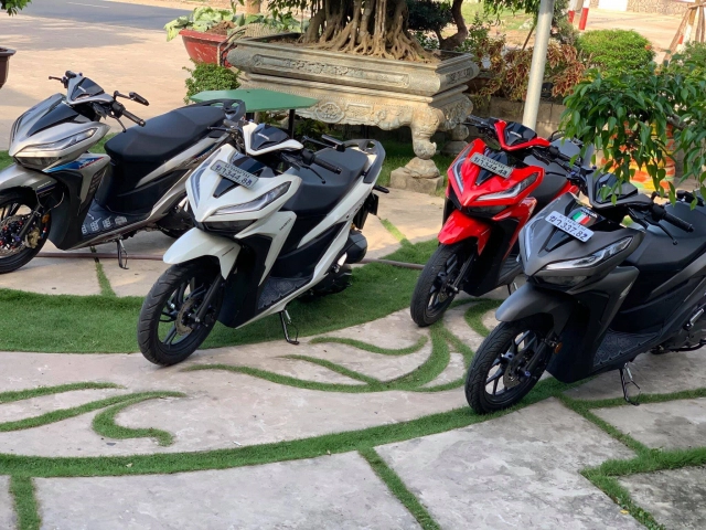 Vario 150 độ giản đơn mang vẻ đẹp ma mị của biker cần thơ