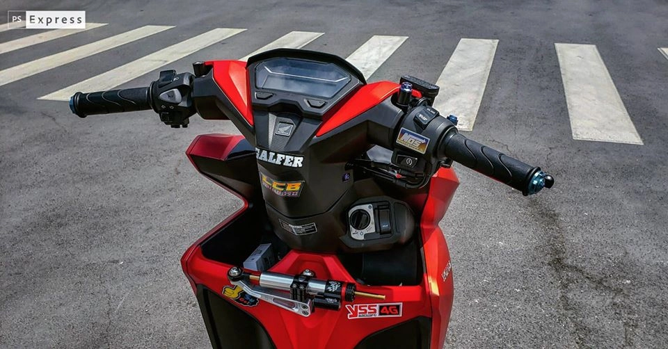 Vario 150 độ mãn nhãn người xem với dàn đồ chơi chất lượng