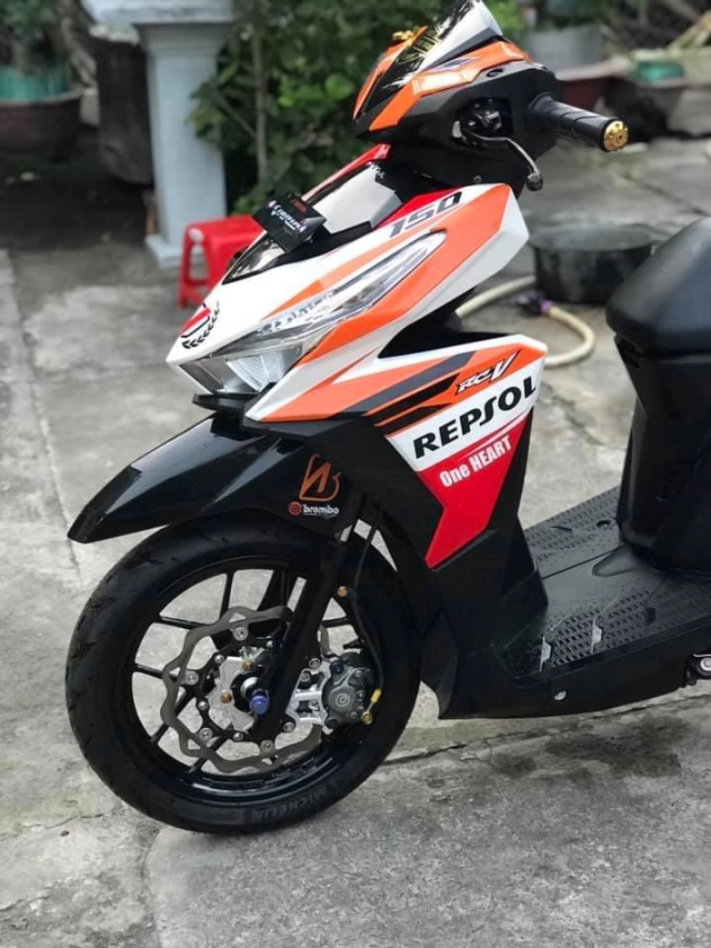 Vario 150 độ mang phong cách repsol đến từ phố biển vũng tàu