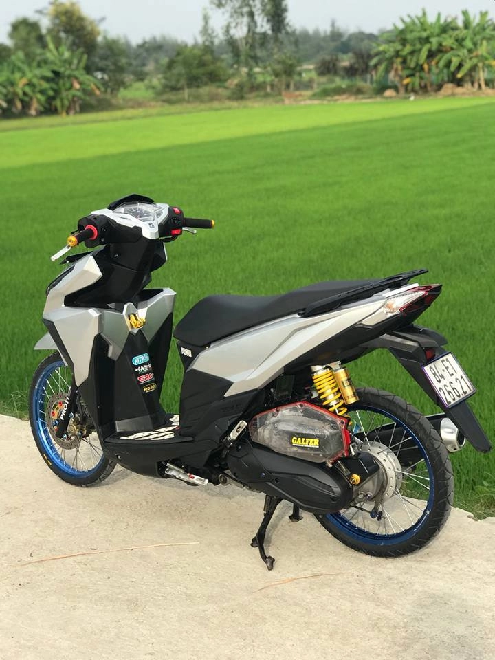 Vario 150 độ tâm huyết mang vẻ đẹp sang trọng của biker miền tây