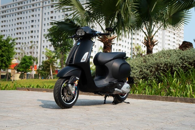 Vespa sprint đánh tan phong cách cổ điển với dàn option trăm triệu