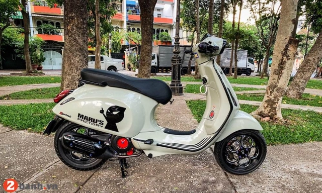 Vespa sprint độ lột xác với dàn option bạc triệu