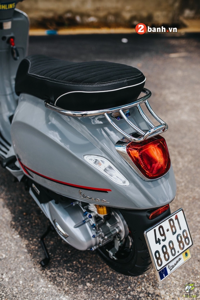 Vespa sprint s 2019 độ gói phụ kiện đẳng cấp đi kèm biển số vip