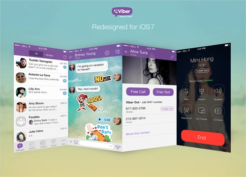 Viber tung bản cập nhật mới cho iphone