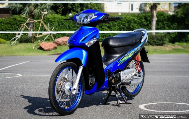 Wave 125 độ dàn chân sexy của dân chơi thailand