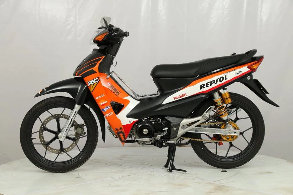 Wave repsol độ full option hàng hiệu