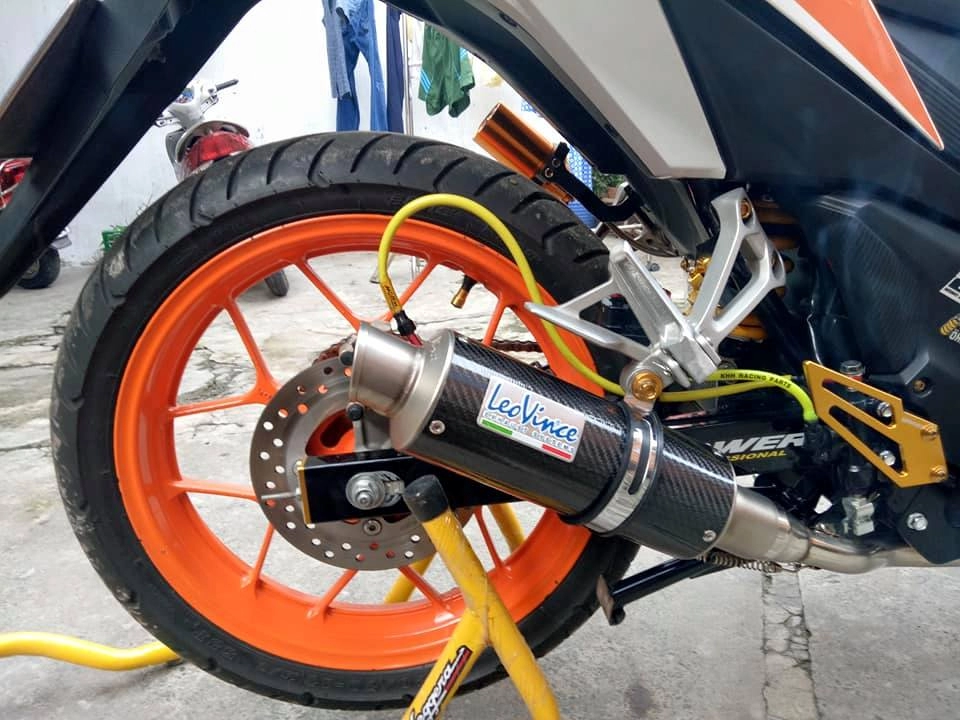 Winner 150 độ leng keng với bộ cánh repsol đậm chất thể thao