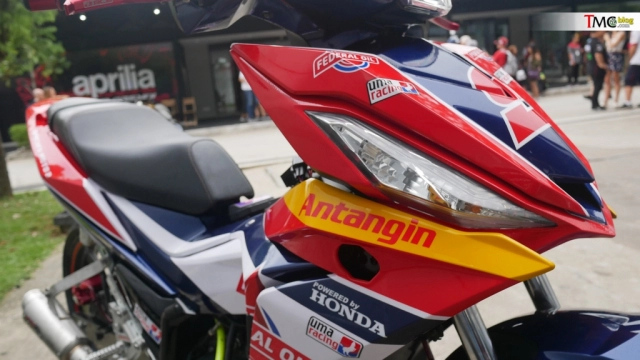 Winner 150 độ siêu đã theo phong cách moto2 tại trường đua malaysia