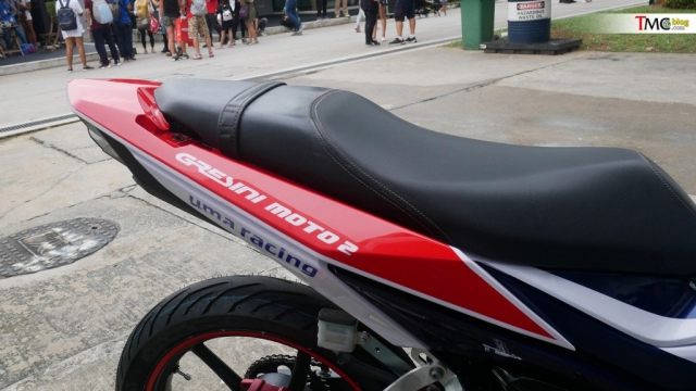 Winner 150 độ siêu đã theo phong cách moto2 tại trường đua malaysia