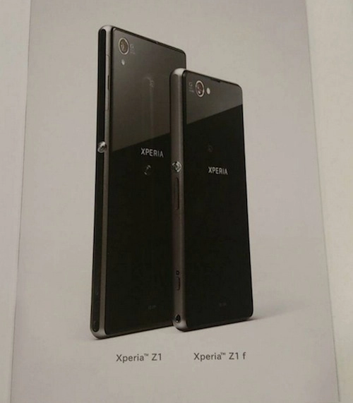 Xperia z1 mini lộ thông số kỹ thuật