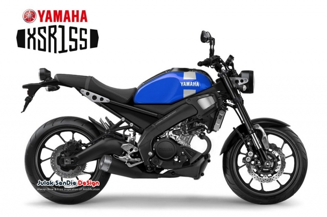 Xsr155 2019 được yamaha tiết lộ chuẩn bị ra mắt trong thời gian tới