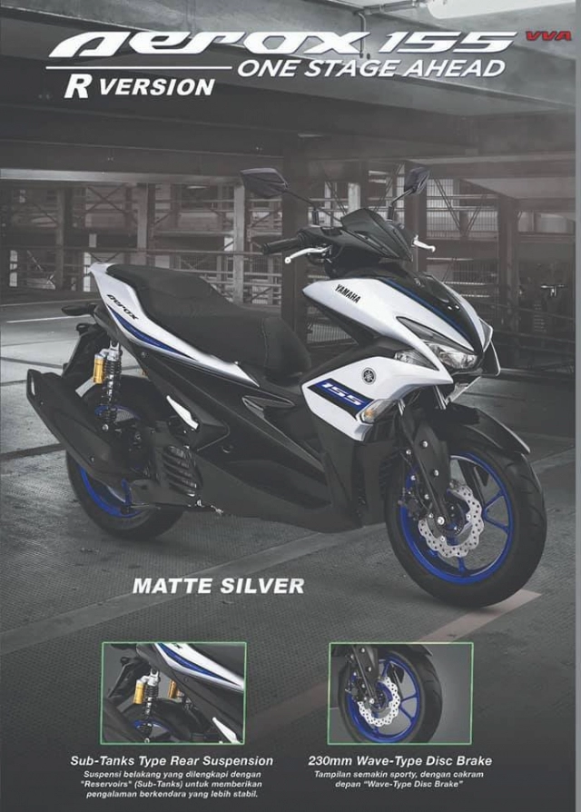 Yamaha aerox 155 2019 bổ sung sắc màu mới cá tính 