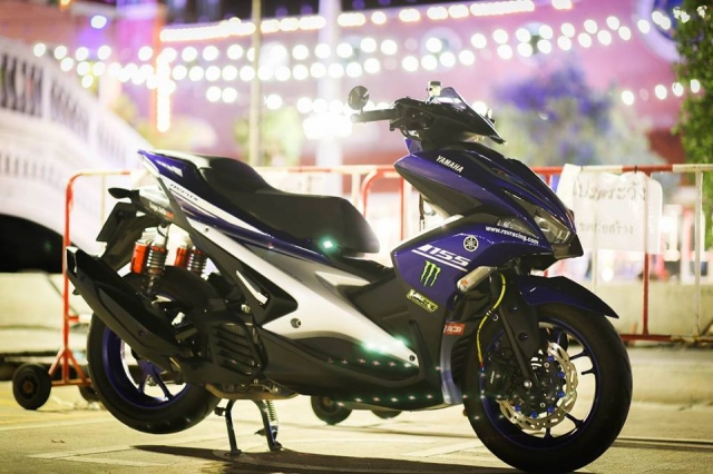 Yamaha aerox bản độ movistar đến từ thái lan